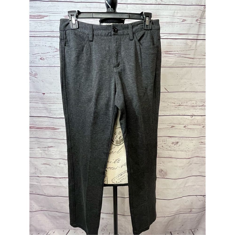 Not Your Daughters Jeans 2p gray stretchy slacks